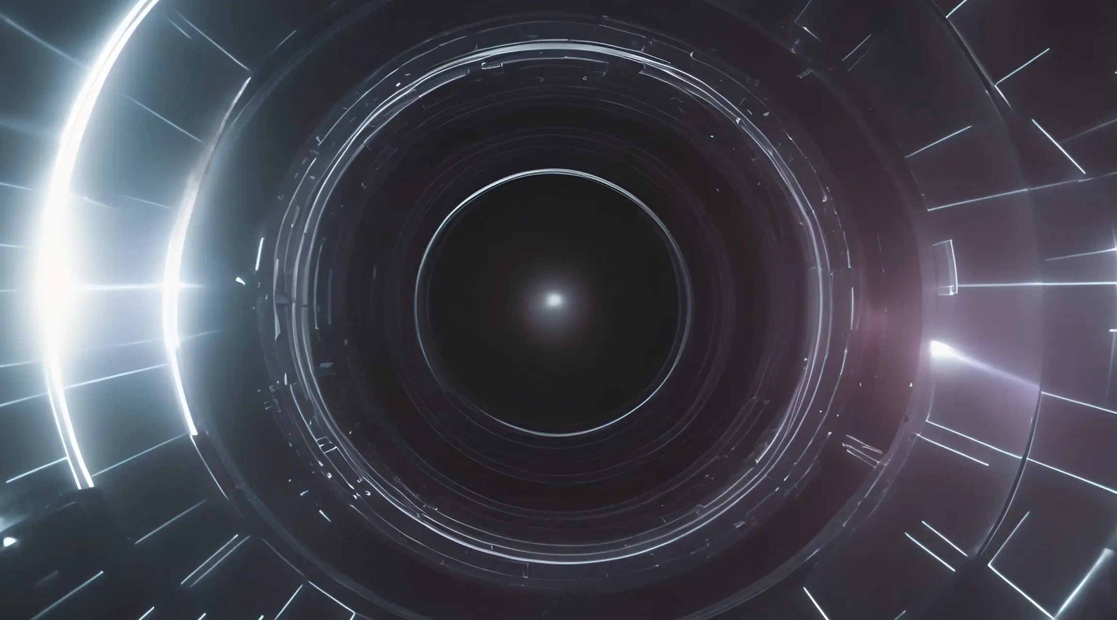 Futuristic Space Tunnel Dynamic Backdrop Video